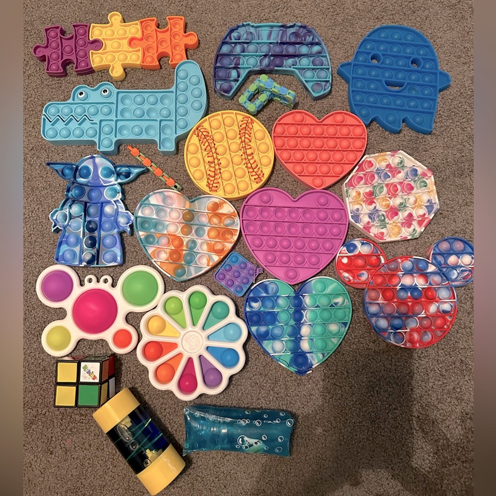 Assorted Fidget and Dimple Lot